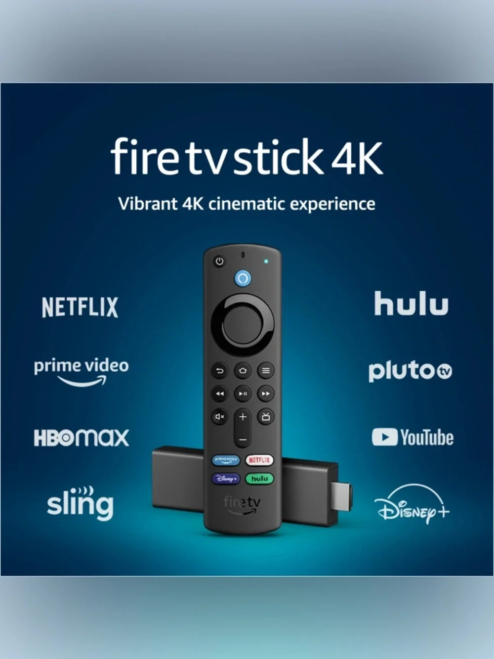 Amazon Fire TV Stick 4K Streaming Player - Picture 1 of 10